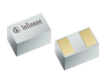 Infineon Diodo Di Protezione ESD, Bidirezionale, Montaggio Su Circuito Stampato, Bloccaggio 13.8V, WLL-2-3