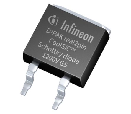 Infineon IDK04G65C5 SMD Diode, 650V / 4A PG-TO263-2