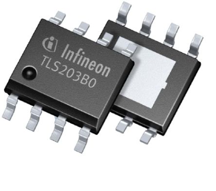 Infineon Spannungsregler, Low Dropout 500mA, Dual Linearregler