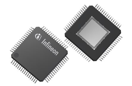 Infineon Microcontrollore, ARM Cortex M4, TQFP, XMC4000, 64 Pin, Montaggio Superficiale