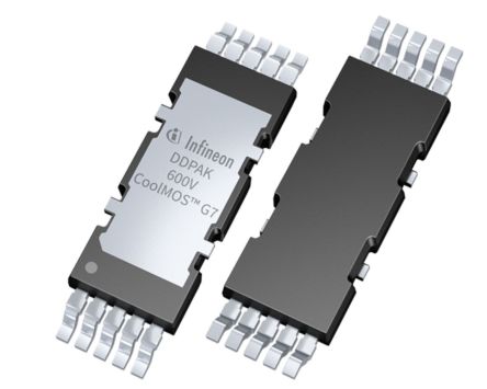 Infineon IPDD60R125G7XTMA1, SMD MOSFET 650 V / 20 A PG-HDSOP-10