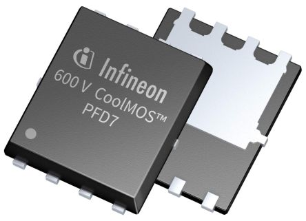 Infineon MOSFET, 24 A, 650 V PG-TDSON-8 IPLK60R360PFD7ATMA1