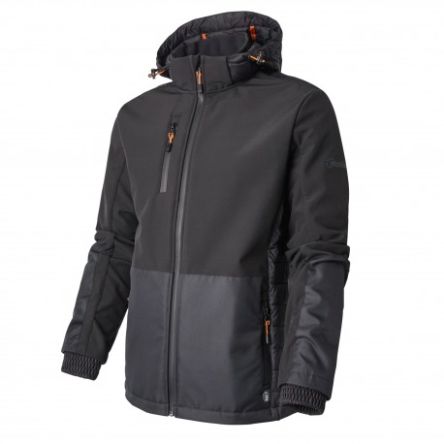 MOLINEL Softshell Jacke, Wasserdicht 94 % Polyester / 6 % Elastan, Größe L