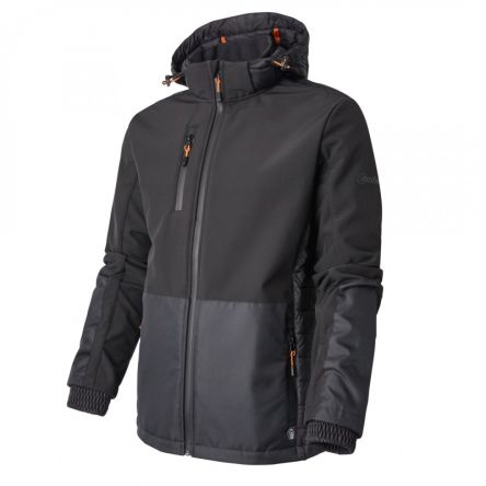 MOLINEL Softshell Jacke, Wasserdicht 94 % Polyester / 6 % Elastan, Größe M