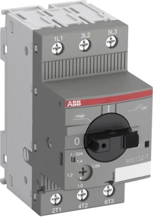 ABB 4 A MS/MO132 Motor Protection Circuit Breaker, 690 V Ac