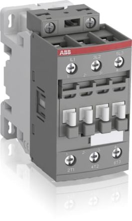 ABB Contactor AF-2 1SBL29 De 3 Polos, 3 NA, Bobina 100 A 250 V Ac