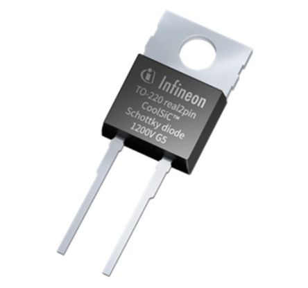 Infineon IDH05G120C5 THT Diode, 1200V / 5A PG-TO220-2-1