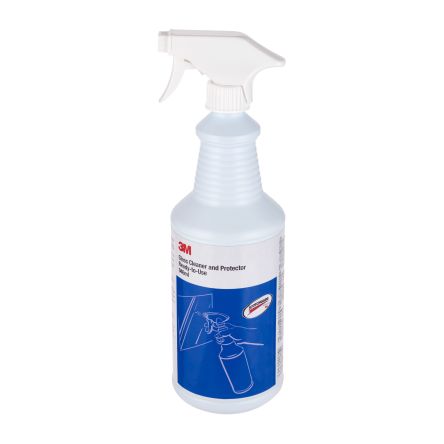 3M Detergente Per Vetri, Spray Da 950 Ml, Asciugatura Rapida, Per Pulizia Di Vetri E Specchi