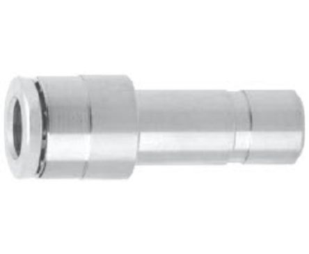 Norgren PNEUFIT 10 Series Straight Fitting, Push In 4 Mm To Push In 6 Mm, Tube-to-Tube Connection Style, 10023