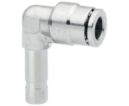 Norgren PNEUFIT 10 Series Straight Fitting, Push In 4 Mm To Push In 4 Mm, Tube-to-Tube Connection Style, 10043