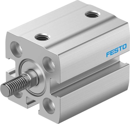 Festo Pneumatic Compact Cylinder - 8091418, 12mm Bore, 35mm Stroke, ADN-S Series, Double Acting