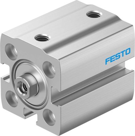 Festo Pneumatic Compact Cylinder - 8076405, 16mm Bore, 10mm Stroke, ADN-S Series, Double Acting