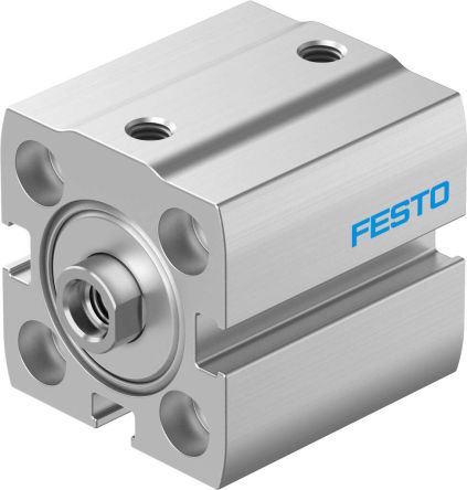 Festo ADN-S 8076340 Pneumatik-Kompaktzylinder Doppeltwirkend, Bohrung Ø 20mm / Hub 10mm
