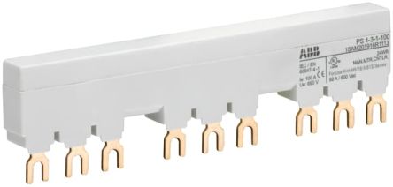 ABB Sammelschiene, 3 -phasig, 690V Ac, Zubehör MS116/MS132 Reihe