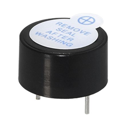 CUI Devices Magnetischer Buzzer, 80dB, Durchsteckmontage, 12V Dc→16V Dc, Intern