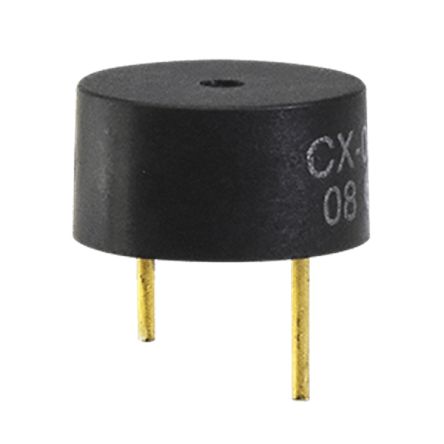 CUI Devices Zumbador Magnético CX-0905C, 80dB, Montaje En Orificio Pasante, Interno
