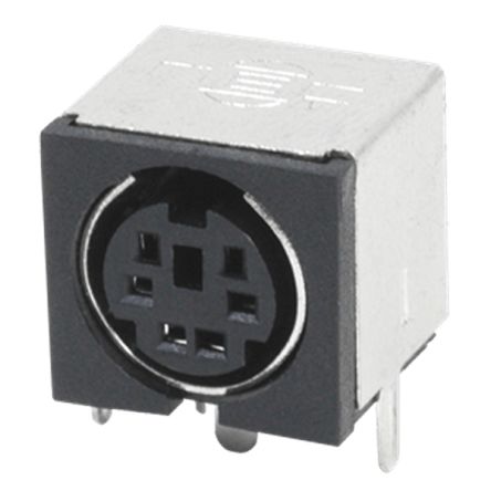 CUI Devices 3 Pole Din, Female, Through Hole