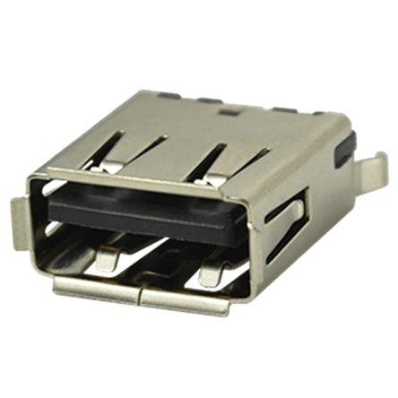 CUI Devices CUI USB-Steckverbinder 2.0 Standard A Type, THT-Lötanschluss