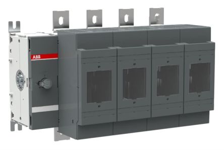 ABB Fuse Switch Disconnector, 4 Pole, 800A Max Current, 800A Fuse Current