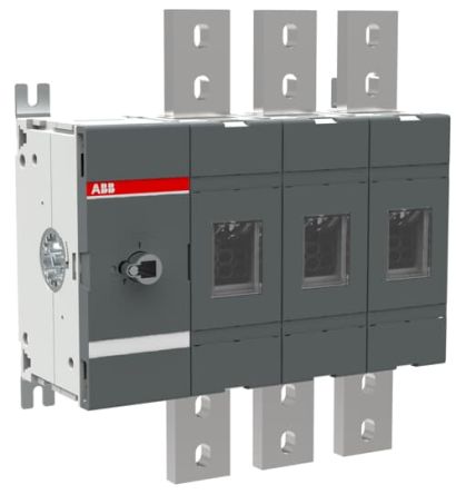 ABB Switch Disconnector, 3 Pole, 1600A Max Current, 1.6kA Fuse Current