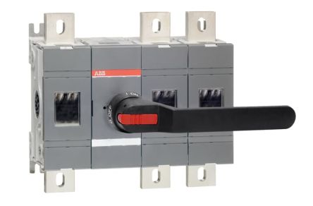 ABB 1SCA02 Trennschalter 3-polig, 1000A, 1kA, AC-Schalter-Trennschalter – Handbuch Geschlossen