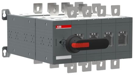 ABB 1SCA12 Trennschalter 4-polig, 630A, 630A, Manuelle Bypass-Schalter Geschlossen