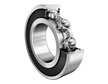 FAG 6020-2RSR Single Row Deep Groove Ball Bearing- Both Sides Sealed End Type, 100mm I.D, 150mm O.D