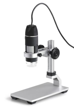 Kern Digital Mikroskop, Vergrößerung 10 → 200X 15 → 30fps,, LED, 2 MP