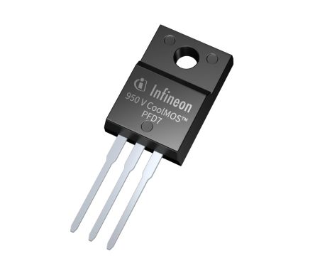 Infineon IPA95R130PFD7XKSA1 N-Kanal MOSFET 950 V / 13,9 A, 3-Pin TO-220