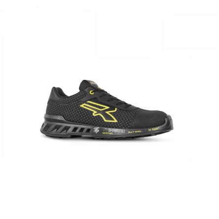 UPower Scarpe Sportive Antinfortunistiche MATT, Uomo, Donna Tg. 37, Col. Nero, Con Puntale Di Sicurezza