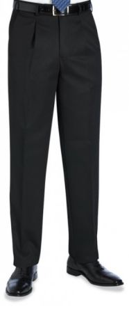 Brook Tavener Pantalon 8515, 46, 118cm Homme, Noir En Polyester