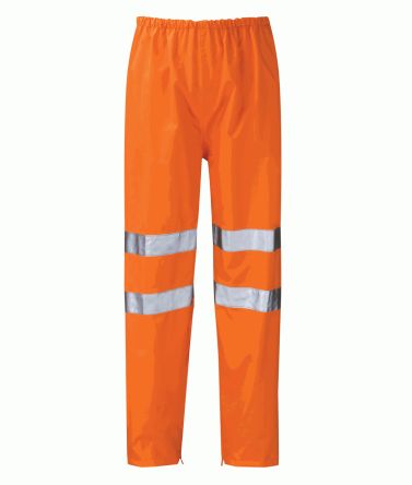 Orbit Pantalon Haute Visibilité, Orange, Haute Visibilité, Imperméable
