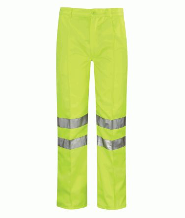 Orbit Warnschutzhose, Baumwolle, Polyester Gelb