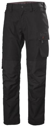 Helly Hansen Pantaloni Da Lavoro Nero Cotone Per Donna C40 Leggeri 77484