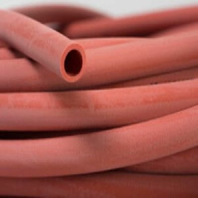 Saint-Gobain Industrial & Consumer Solutions Saint-Gobain Versilon™ GSR Flexibler Schlauch, Ø 3mm 6mm Rot Naturkautschuk Übertragung, Vakuum 0,5 Bar F