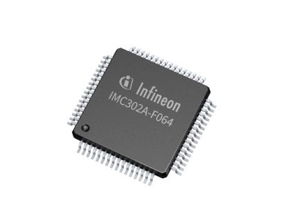 Infineon Intelligentes Leistungsmodull IMC301AF064XUMA1, 25mA, LQFP-64, 24-Pin, 5,5 V, BLDC, PWM