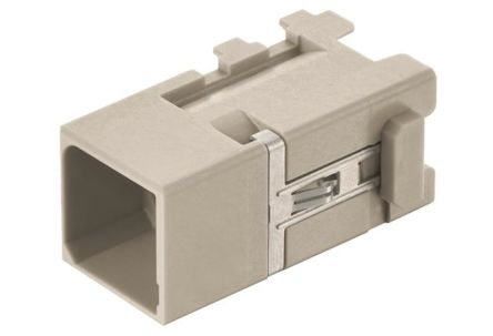 HARTING Han-Modular, Han-Domino Schwere Steckverbinder M12-Cube Für Crimpverbinder, Stecker 1-polig