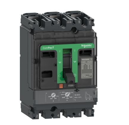 Schneider Electric ComPacT NSX, Leistungsschalter MCCB 3-polig, 40A, Fest