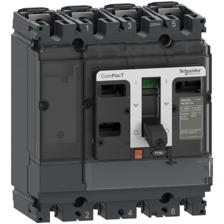 Schneider Electric NSX160NA Trennschalter 4-polig, 160A, ComPacT Der Neuen Generation Geschlossen