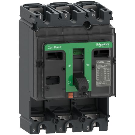 Schneider Electric ComPacT Der Neuen Generation NSX160B, Leistungsschalter MCCB 3-polig, 160A, Fest