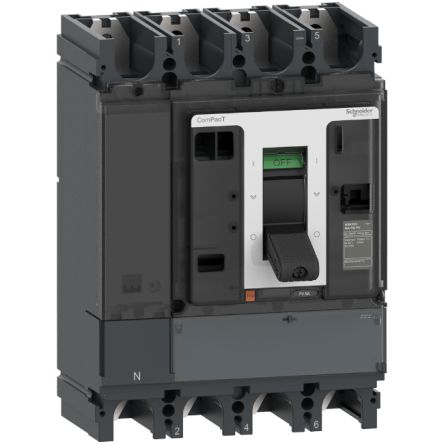 Schneider Electric NSX400 Trennschalter 4-polig, 400A, ComPacT Der Neuen Generation Geschlossen