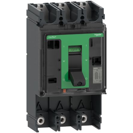 Schneider Electric ComPacT NSX, Leistungsschalter MCCB 3-polig, 400A, Fest