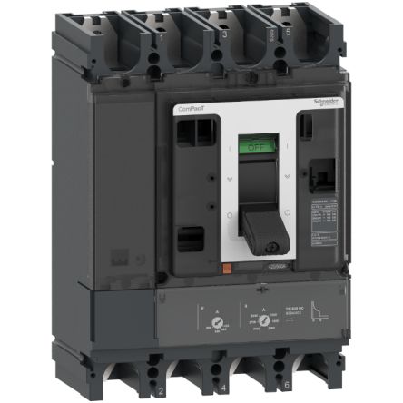 Schneider Electric ComPacT NSX, Leistungsschalter MCCB 4-polig, 250A, Fest