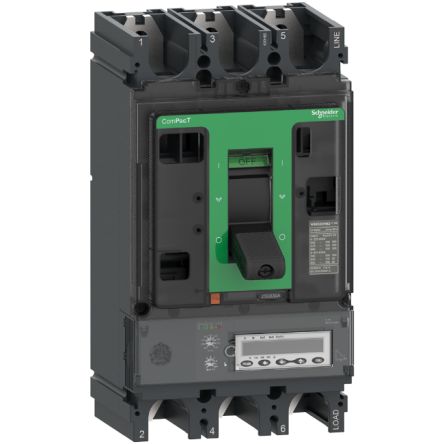 Schneider Electric ComPacT NSX, Leistungsschalter MCCB 3-polig, 400A, Fest