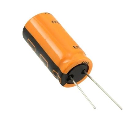 EPCOS B41858, THT Aluminium-Elektrolyt Kondensator 1mF / 16V Dc, Ø 10mm, Bis 105°C