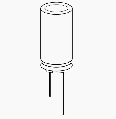 EPCOS B43890, THT Aluminium-Elektrolyt Kondensator 6.8μF / 450V Dc, Ø 10mm, Bis 105°C