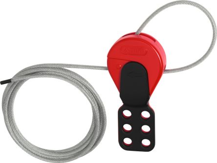 ABUS Kunststoff Halter Typ Kugelhahnverriegelung, 6-fach Verriegelung, 7mm