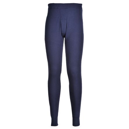 Portwest B121 Unisex Hose, Baumwolle, Polyester Marineblau