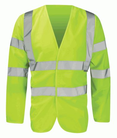 Liscombe Veste Haute Visibilité HVJ03Y, Jaune, Taille XXL, Unisexe