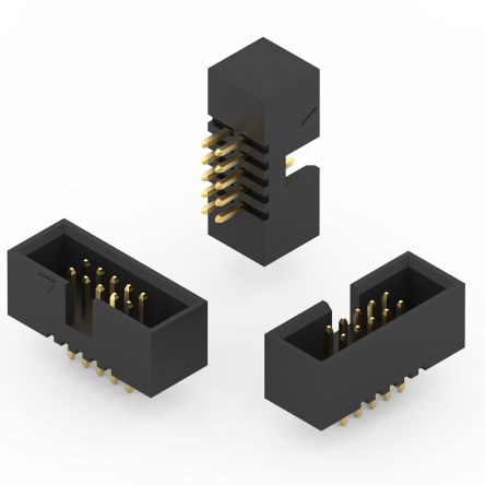 Wurth Elektronik Conector Macho Para PCB Serie WR-BHD De 12 Vías, 2 Filas, Paso 1.27mm